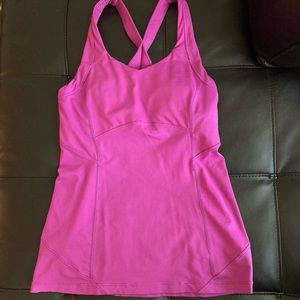 Lulu Lemon Bra Tank Top Size 6